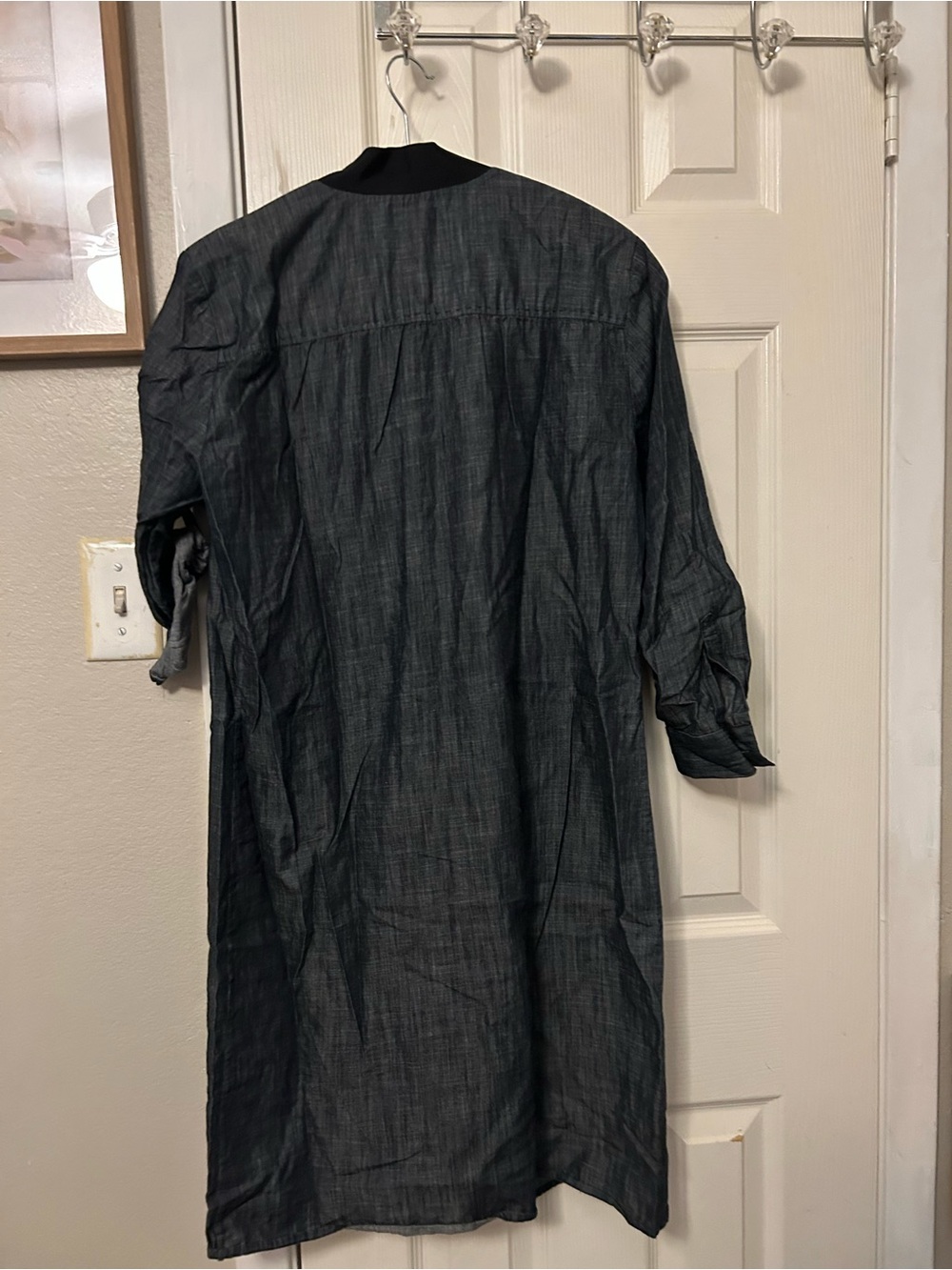 Elie Tahari Women’s Dark Charcoal Lightweight Dress - Picture 5 of 6